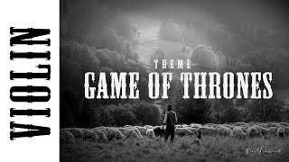 Game of thrones • Theme music  Played in Violin  S8 Finale special [upl. by Claman612]