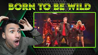 Pentatonix  quotBorn To Be Wildquot By Steppenwolf REACTION Sing Off Series [upl. by Aserehs156]