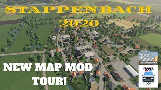 quotStappenbach 2020quot New Mod Map Tour in Farming Simulator 19 [upl. by Leontina]