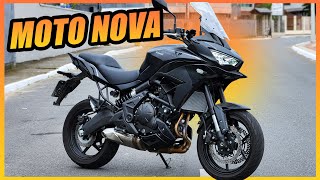 COMPRAMOS UMA KAWASAKI VERSYS 650 2024 ESSA MOTO É O TERROR DA HONDA CB500X [upl. by Eastlake]