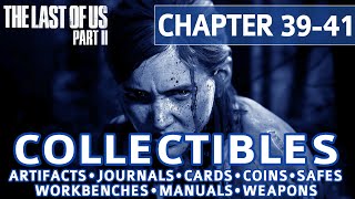 The Last of Us 2  Chapter 3941 The Escape All Collectible Locations Artifacts Coins etc [upl. by Eednus714]