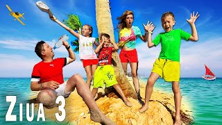 🏝️ SUPRAVIEȚUIM pe o INSULĂ NELOCUITĂ🥵 24 de ORE ⏰ în VACANȚA de IARNA ❄️ [upl. by Aleetha48]