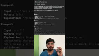 Valid Palindrome  Leetcode 125  Tamil  Python  Karthi Stucks at code [upl. by Ahsenaj692]