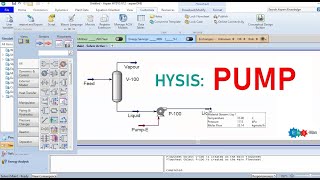 HYSYS 3 Pump [upl. by Crawley886]