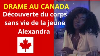 Drame au Canada Létudiante Alexandra tuée par [upl. by Asiilanna]