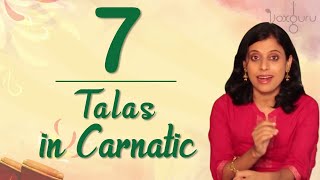 7 Talas in Carnatic Music  VoxGuru ft Pratibha Sarathy [upl. by Glasgo]