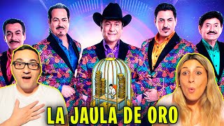 Reacción a LA JAULA DE ORO  LOS TIGRES DEL NORTE Con Juanes  TREMENDA LETRA🐯🇲🇽 [upl. by Axia]