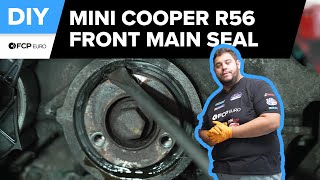 MINI R56 Front Crankshaft Seal Replacement DIY 20072016 R56R57 MINI Cooper R60 Countryman [upl. by Eladnor]