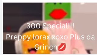 TYSM FOR 300Berry avenue rp Preppy lorax💋preppy robloxedit [upl. by Pachston797]