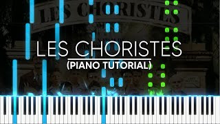 Les Choristes  Vois Sur Ton Chemin Piano Tutorial Free Midi [upl. by Jerri]