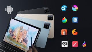 The Best Drawing Apps on Android Tablet  Xiaomi Pad 6 Pro [upl. by Donnie572]