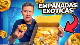 PROBANDO LAS EMPANADAS MAS EXOTICAS DE SANTIAGO ¿EMPANADA DE HUMITA 😱 [upl. by Bishop473]