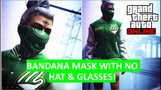 Bandana face mask with no hat and glasses  GTA Online [upl. by Esbensen771]