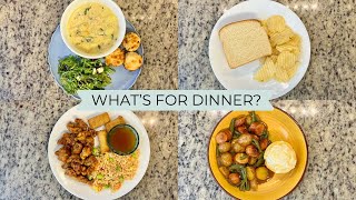 WHAT’S FOR DINNER  EASY amp BUDGET FRIENDLY  REALISTIC WEEKNIGHT MEALS  DINNER INSPIRATION [upl. by Adena901]