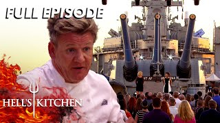 Hells Kitchen Season 15  Ep 16  Epic Finale Kitchen Showdown On USS Iowa  Full Episode [upl. by Diane-Marie]