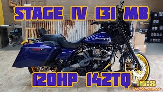 Guillermo 131 Dyno Tune Screamin Eagle SE Performance Street Glide Bagger Trask Exhaust [upl. by Irual460]