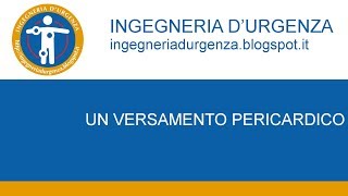 Un versamento pericardico [upl. by Isied]