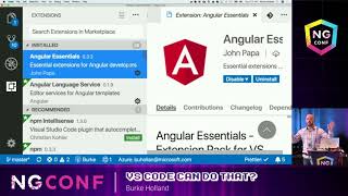 VS Code Can Do That  Burke Holland [upl. by Anirbys843]