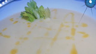 Crema de Apio  Como hacer crema de apio  Recetas en menos de 3 minutos [upl. by Barcus]