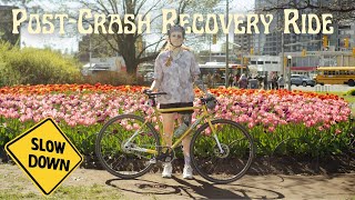 Slow Bike Ride Through The Ottawa Tulips  Crash Recovery Ride [upl. by Allsun135]