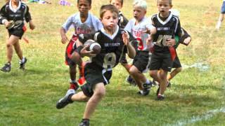 Keller Moten 2013 1st Grade Flag Football Highlights [upl. by Lancaster]