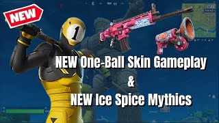 NEW One Ball Fortnite Skin Review  Gameplay [upl. by Jacobsen]