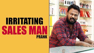 IRRITATING SALES MAN Funny Prank  Latest Telugu Pranks  FunPataka [upl. by Sandry]