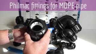 New City Heating and Moomin presents Philmac fittings for MDPE pipe [upl. by Chaffinch883]