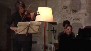 Strauss Improvisation from Violin Sonata  Daniel Rowland amp Irina Botan [upl. by Acinok]