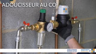 Aquatech remplace un adoucisseur à sel par un système Solucalc au CO² [upl. by Alber]