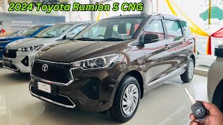 New Toyota Rumion S CNG Model full Detailed Review ❤️ Mileage amp Features ✅ Better Than Ertiga [upl. by Helsie]