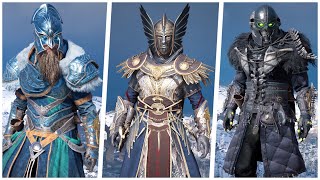 Assassins Creed Valhalla  ALL Armor Sets Showcase AC Valhalla [upl. by Nirrej]