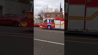 New Hamilton Fire Department Engine 11 responding [upl. by Tobey]