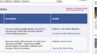 Embee Mobile Wallet on Facebook  Get Free Prepaid Cell Phone Minutes [upl. by Biancha671]