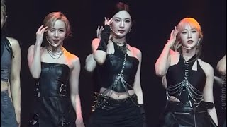 240824 AESPA  Armageddon  Synk Parallel Line in Jakarta BCIS  Vertical FANCAM [upl. by Carder]