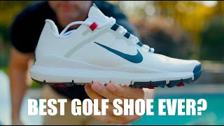 Tiger Wood 13 Golf Shoe Review The Best Golf Shoe Ever [upl. by Meekyh899]