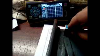 Ultrasonic Flaw Detector NOVOTEST UD2301 in operating [upl. by Gothart]