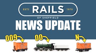 MODEL RAILWAY NEWS  New Rails Of Sheffield Exclusives OO009N Railway Steam Loco amp Wagons [upl. by Dita]