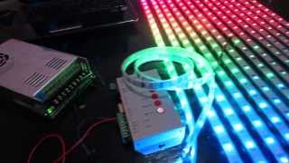 How to Build an LED Display 1 Basic Wiring and Setup WS2801 LEDs [upl. by Amandi]