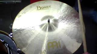 Meinl Byzance Jazz Medium Thin Crash Cymbal 18quot  1300 grams [upl. by Durgy]