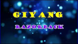 Giyang  Razorback karaoke [upl. by Morganstein]