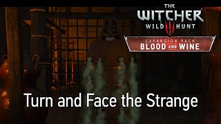 Witcher 3 Blood and Wine  Turn and Face the Strange [upl. by Alahs]