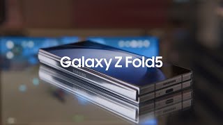 Galaxy Z Fold5 Productivity On The Go  Samsung [upl. by Ibot]