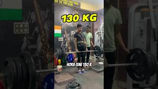 Lift 130 kg deadlift or win ₹5000 [upl. by Klarrisa]