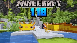 Minecraft 118 Survival  The Axolotl Cave  SmpXD Ep 1 117 Datapacks [upl. by Kred]