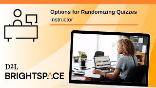 Options for Randomizing Quizzes  Instructor [upl. by Sansen104]