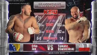 Erko Jun VS Tomasz oswiecinski FULL FIGHT 👊👊 [upl. by Sorodoeht]