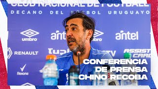 Conferencia de prensa Álvaro quotChinoquot Recoba  Club Nacional de Football [upl. by Eulalie]