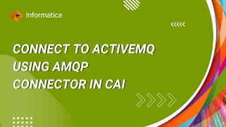 How to connect to ActiveMQ using AMQP connector in Cloud Application Integration [upl. by Ecela]