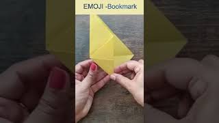 How to Make Emoji Bookmarks  Easy Origami Tutorial [upl. by Mccahill]